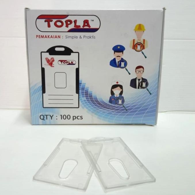 

Casing Id Card Holder Transparant Non Merk Warna "BENING