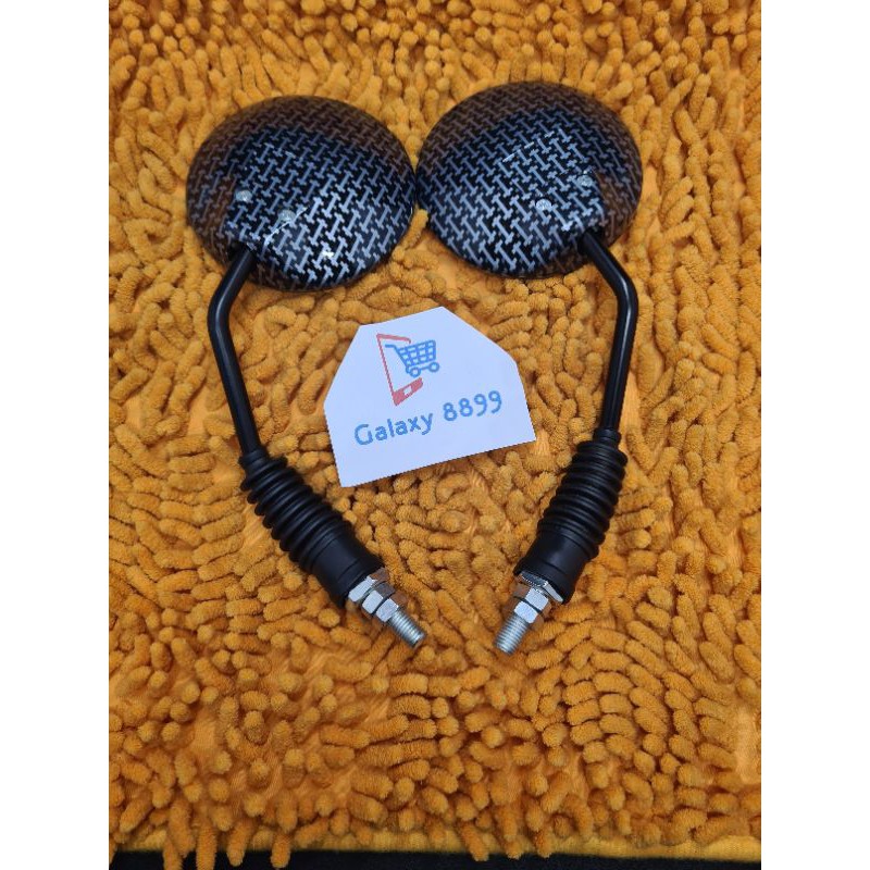 Spion Scoopy Lipat Karbon Silver Spion Honda Yamaha Beat Mio Scoopy Fino-1