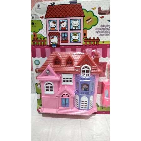 happy home play/rumah rumahan barbie