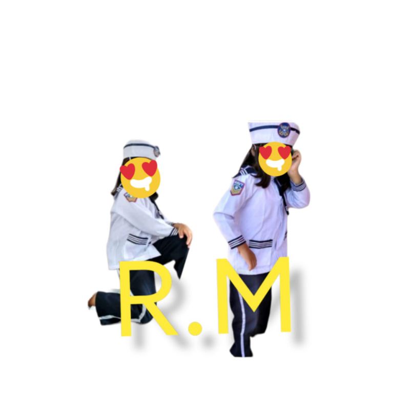 baju nahkoda anak popay