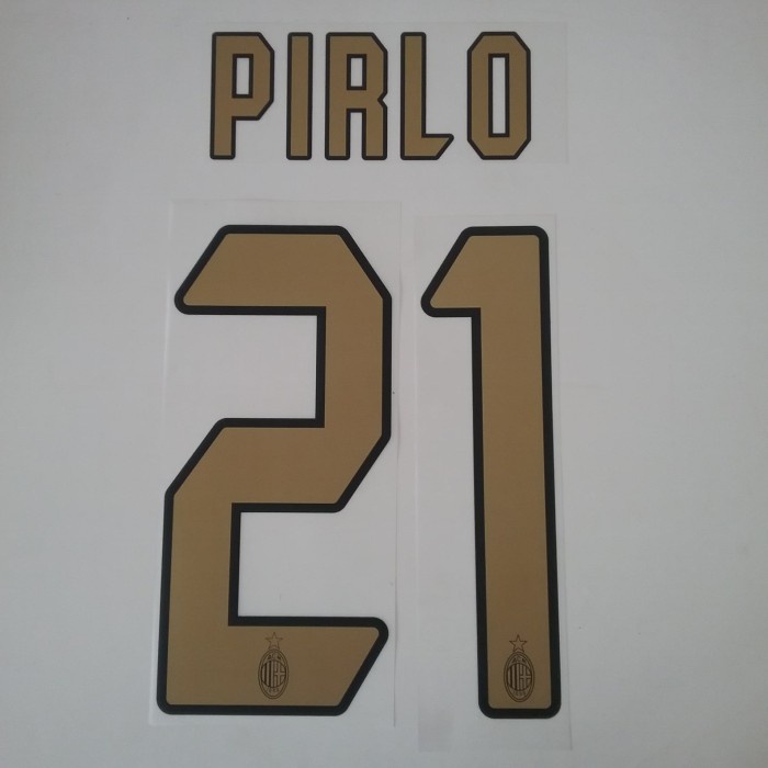 2006 PIRLO #21 AC Milan Nameset