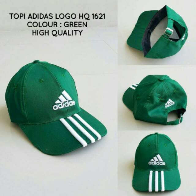 TOPI ADIDAS LOGO GREEN HQ 1621