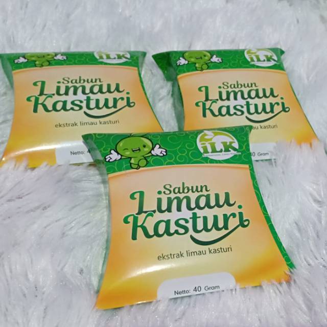 SALIKA sabun limau kasturi original ecer 1pcs 40gr. stokis makassar