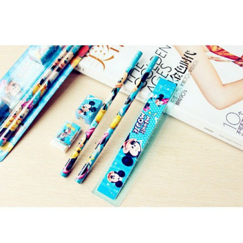 alat tulis pensil 1 set / pensil 1 set