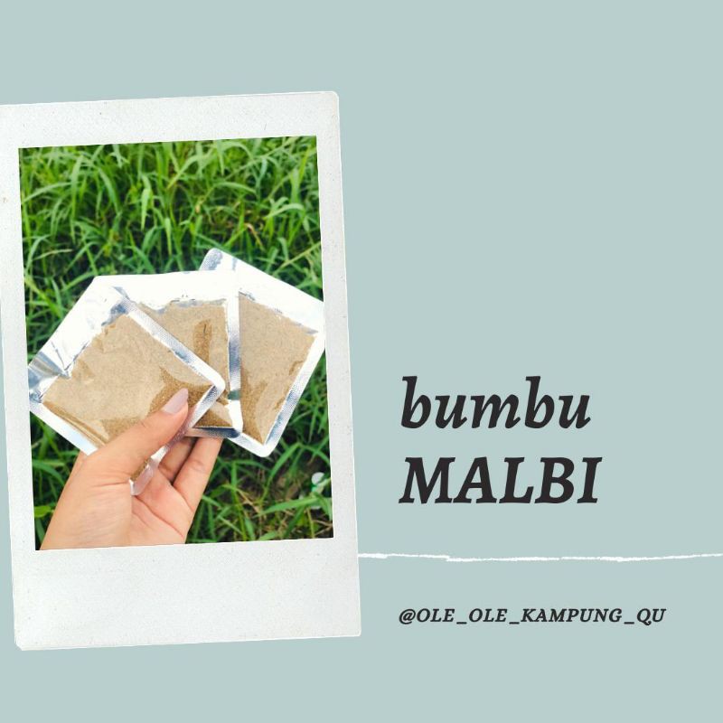 

bumbu malbi bubuk kering/bumbu instan