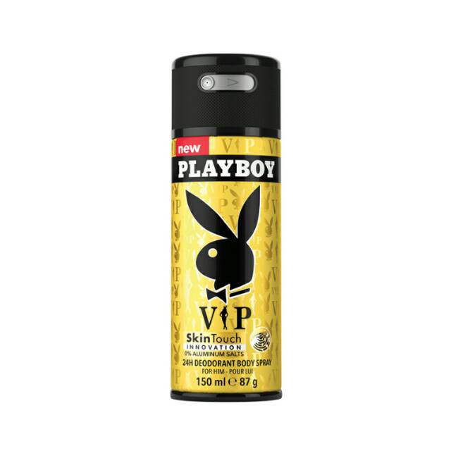 PLAYBOY Deo Body Spray VIP 150 ml Parfum Pria Playboy original