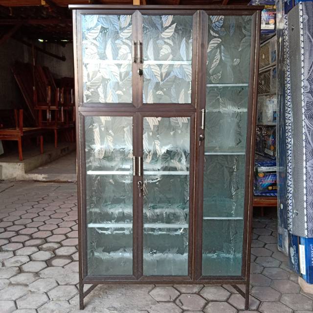Rak Piring 5 Pintu Aluminium - Khusus SURABAYA / SIDOARJO