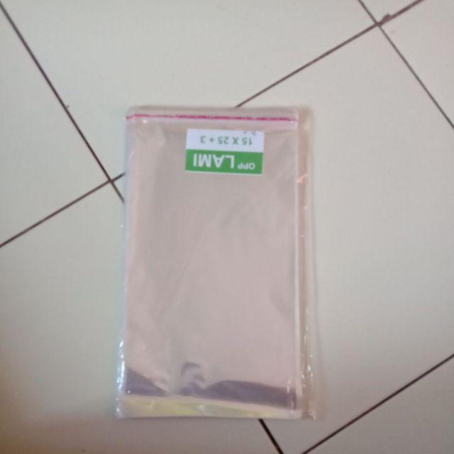Plastik Opp 15x25 Cm/plastik Opp Undangan/plastik Undangan(isi 100 Pcs)
