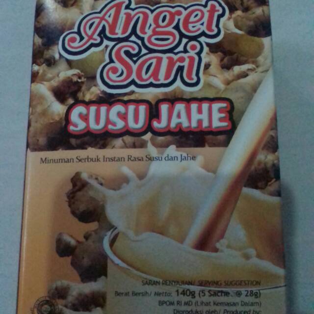 

Susu jahe Anget Sari isi 5 sachet