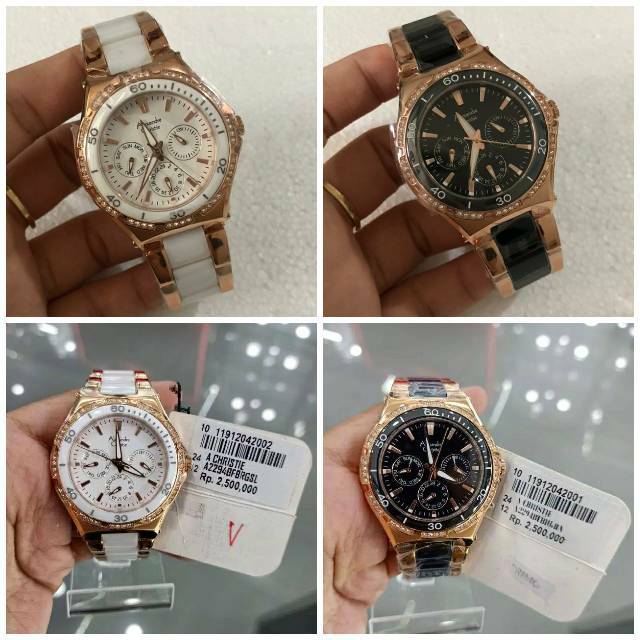 JAM TANGAN KERAMIK WANITA AC 2294 / AC2294 CERAMIC ORIGINAL