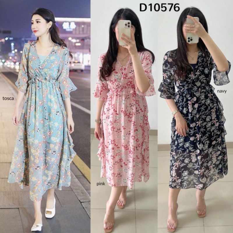 Baju mini midi maxi long dress muslim pesta natal christmas new year dinner party 2025 kondangan fot