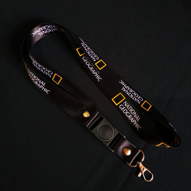 

Tali Id Card Lanyard National Geographic Printing [Bisa Satuan]