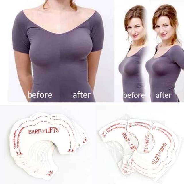 Sepasang Push up bra tape