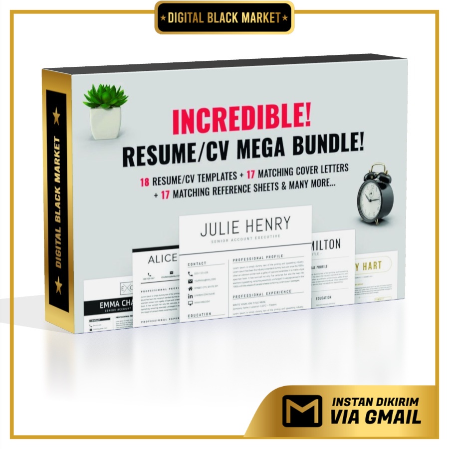 Resume Cv Mega Bundle - MS Word - Business Branding