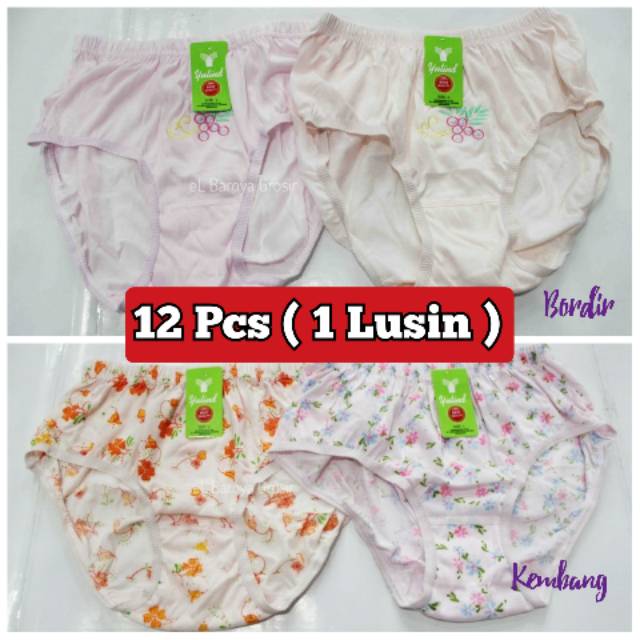 12 Celana Dalam Dewasa Yutind Katun