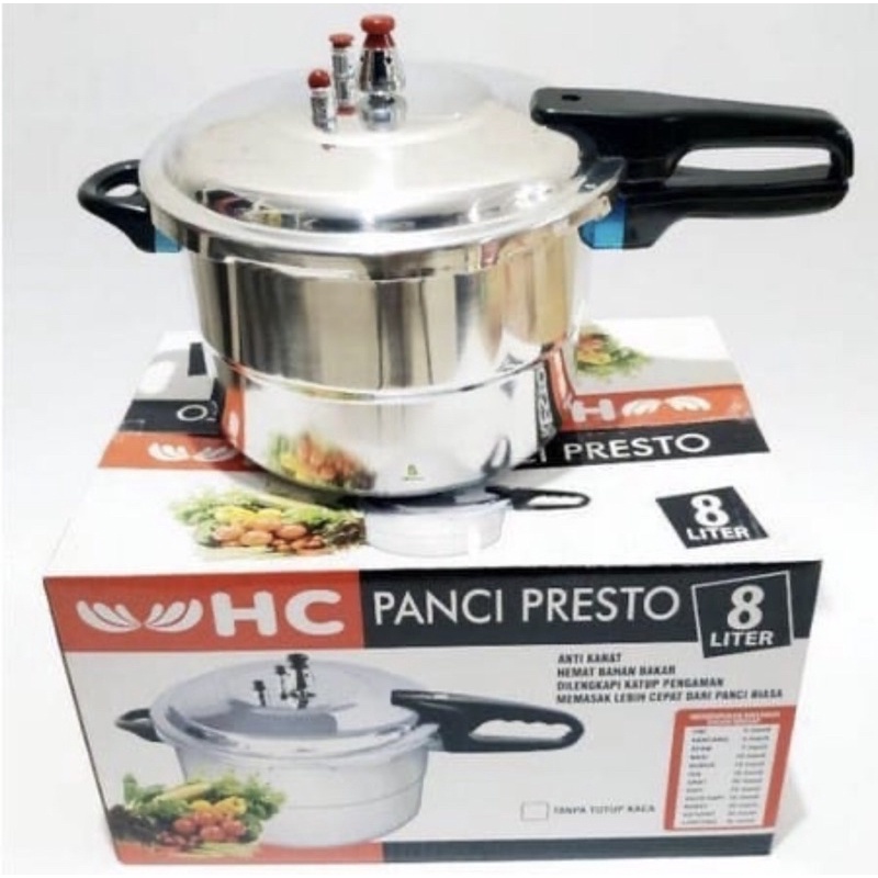 PRESTO / panci presto / presto 8 liter/ panci