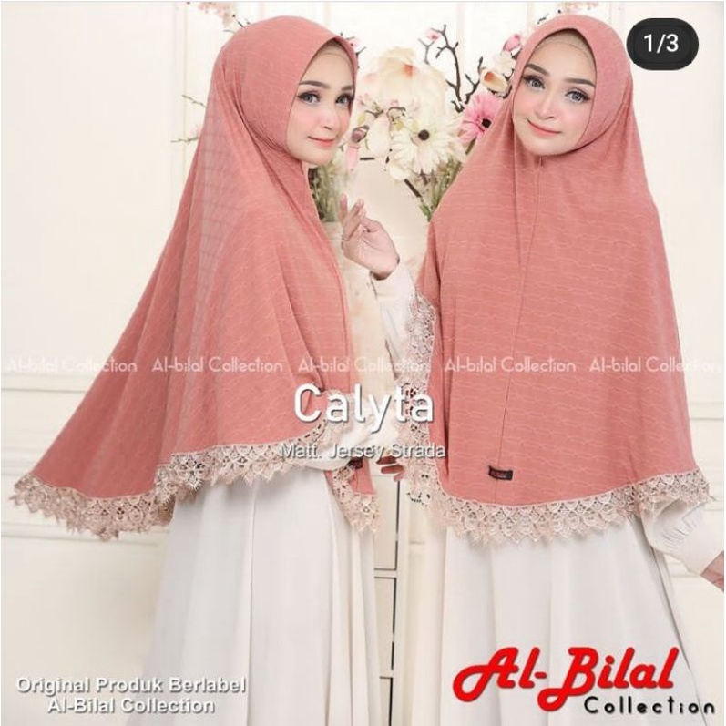 JILBAB SYAR'I  JUMBO JERSEY  ORIGINAL AL BILAL COLLECTION