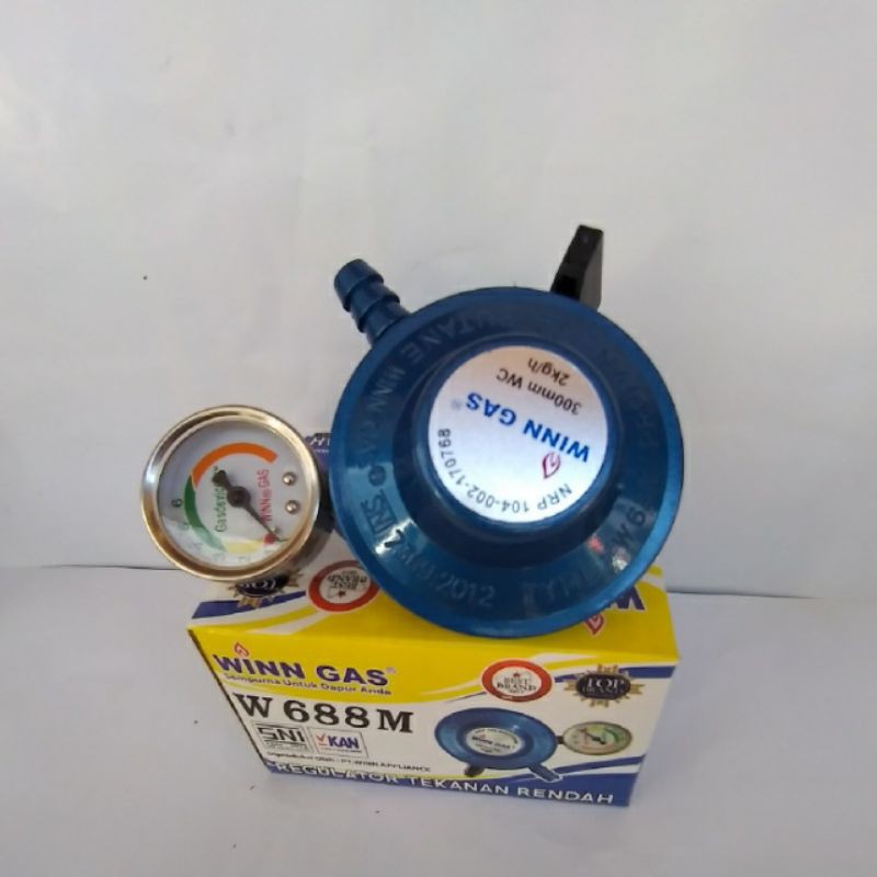 REGULATOR WINN GAS W 688 METER BER SNI REGULATOR ANTI  BOCOR