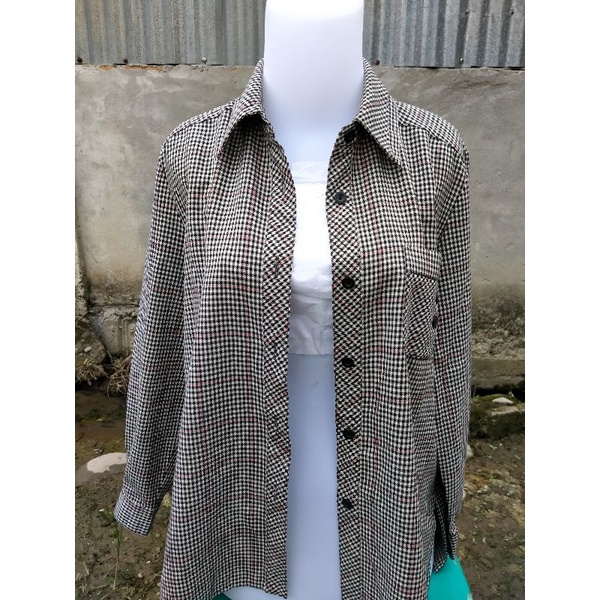 Preloved Kemeja Flanel Wanita