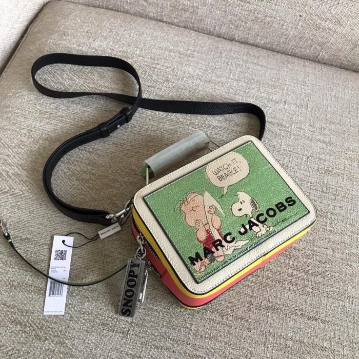 Original Peanuts X Marc Jacobs The Box 20 Crossbody Bag Tas Mj Promo