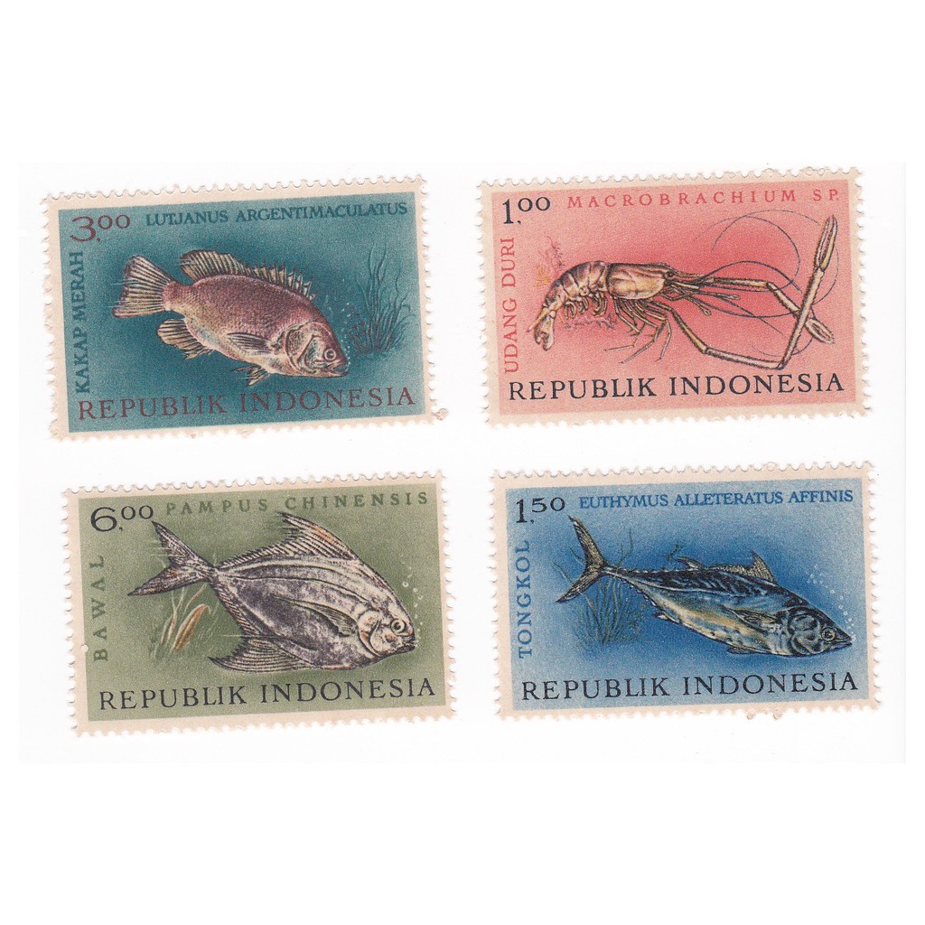 

Perangko Hewan Laut (1963)