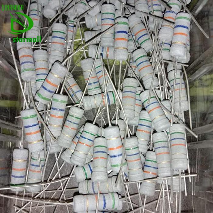 Resistor 56K 56Kohm 56 K 2Watt 2 Watt Toleransi 5% Pcmelebik54 Juara