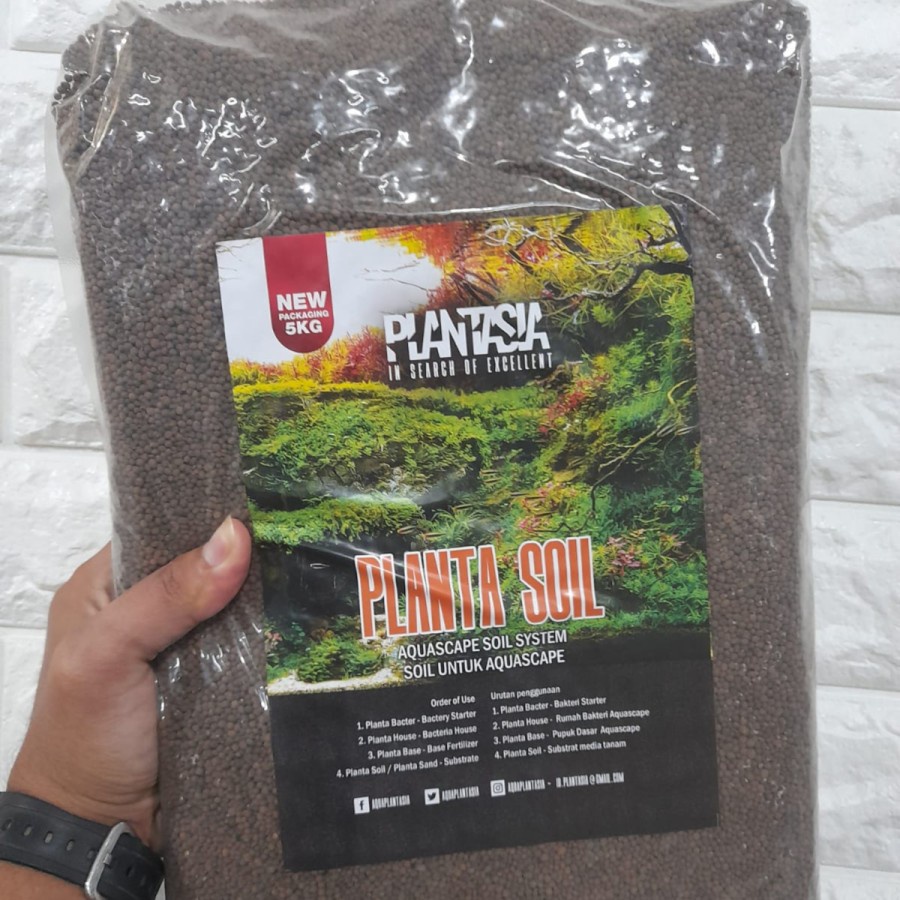 PLANTASIA PLANTA SOIL 5 KG PLANTA SOIL 5 L MEDIA TANAM AQUARIUM AQUASCAPE
