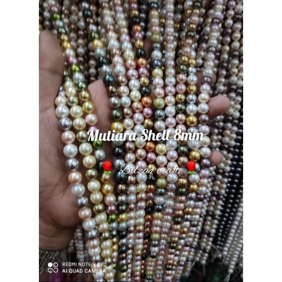 mutiara shell 8mm