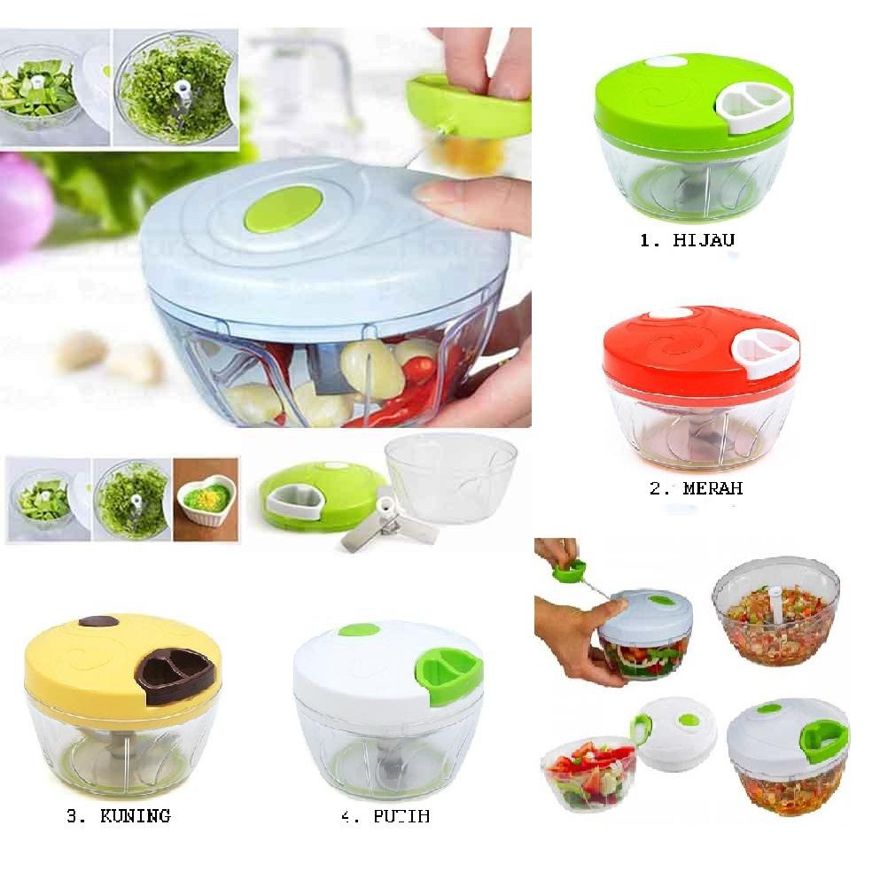 COD Speedy Chopper Blender Tarik Blender Manual Blender sayur dan buah 152