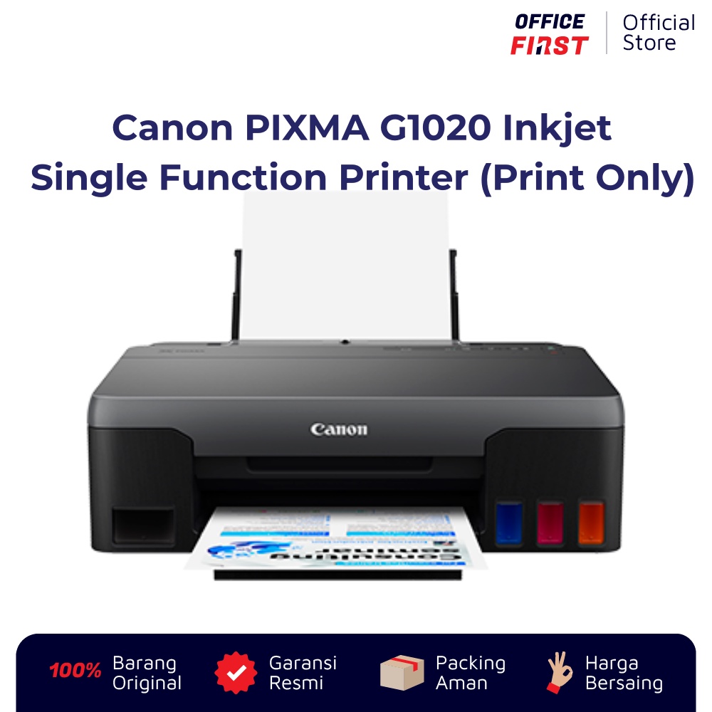 Printer Canon PIXMA G1020 - Ink Tank - Print Only - Garansi Resmi