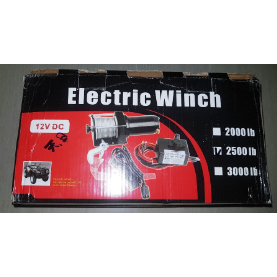 Electric Winch EW-2500 / Derek Mobil