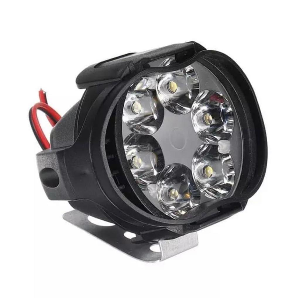 LAMPU TEMBAK SPION MOTOR 12/6 MATA 10 WAT WATERPROOF | LAMPU SOROT LED SPION 12/6 MATA 10 W | LAMPU TEMBAK LED 12 MATA