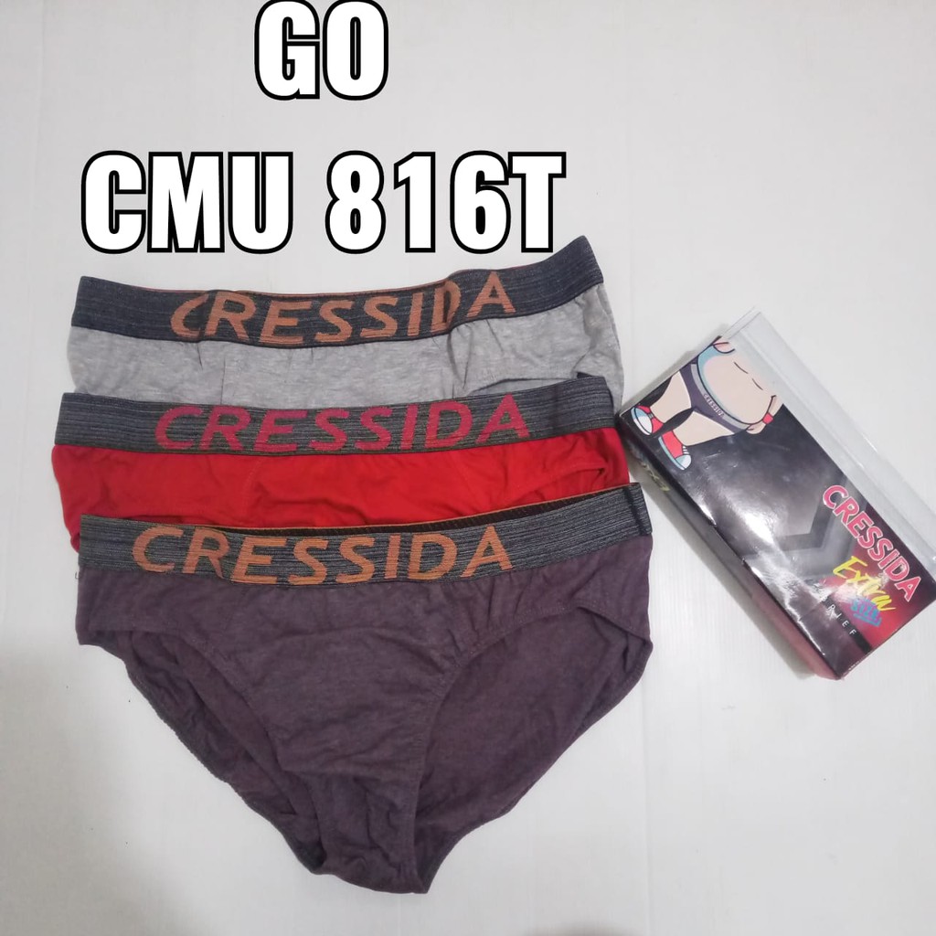 gof CMU 816T CRESSIDA CELANA DALAM PRIA Pakaian Dalam Cowok Cressida Underwear 100% Original