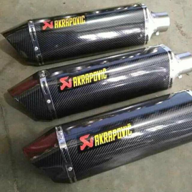 Knalpot akrapovic all motor