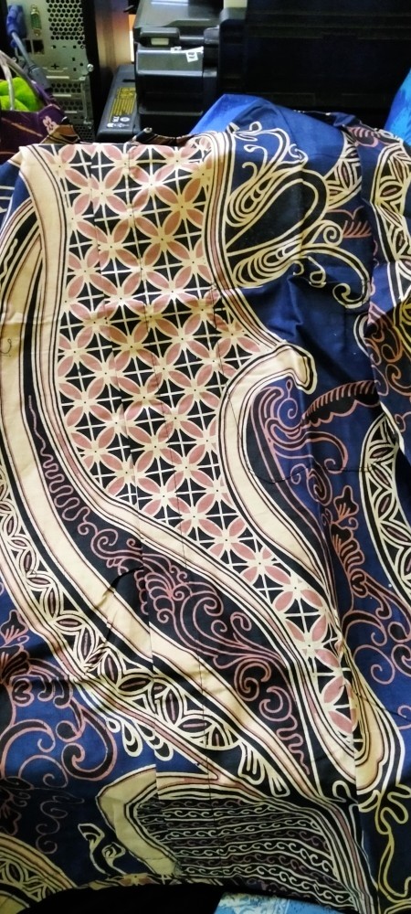 Baju Batik Pria Slimfit Big Size M L Xl Xxl Atasan Kemeja Batik Lengan Panjang Original