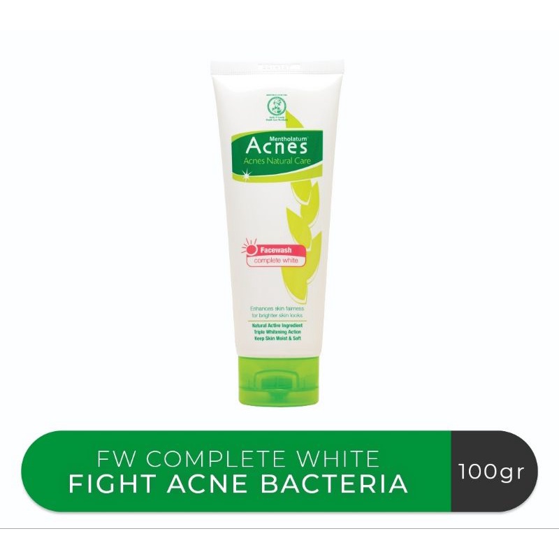 ACNES Face Wash Complete White 100g