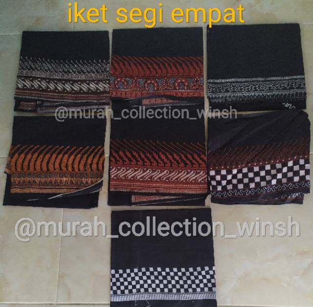 iket jawa batik segiempat | udeng jawa | udeng jaranan | udeng blangkon