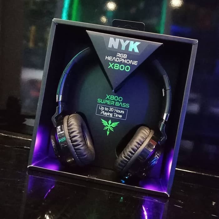 NYK X-800 NEMESIS Bluetooth Headset Gaming Headphone RGB