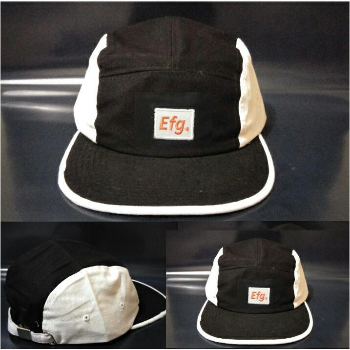 TOPI DISTRO EFG // TOPI 5 PANEL COMBINASI COTTON