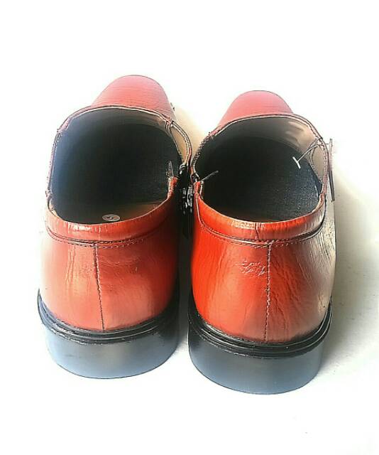 Mandiens - Sepatu Kulit Asli PDH SJ175 Original Medali Export Quality
