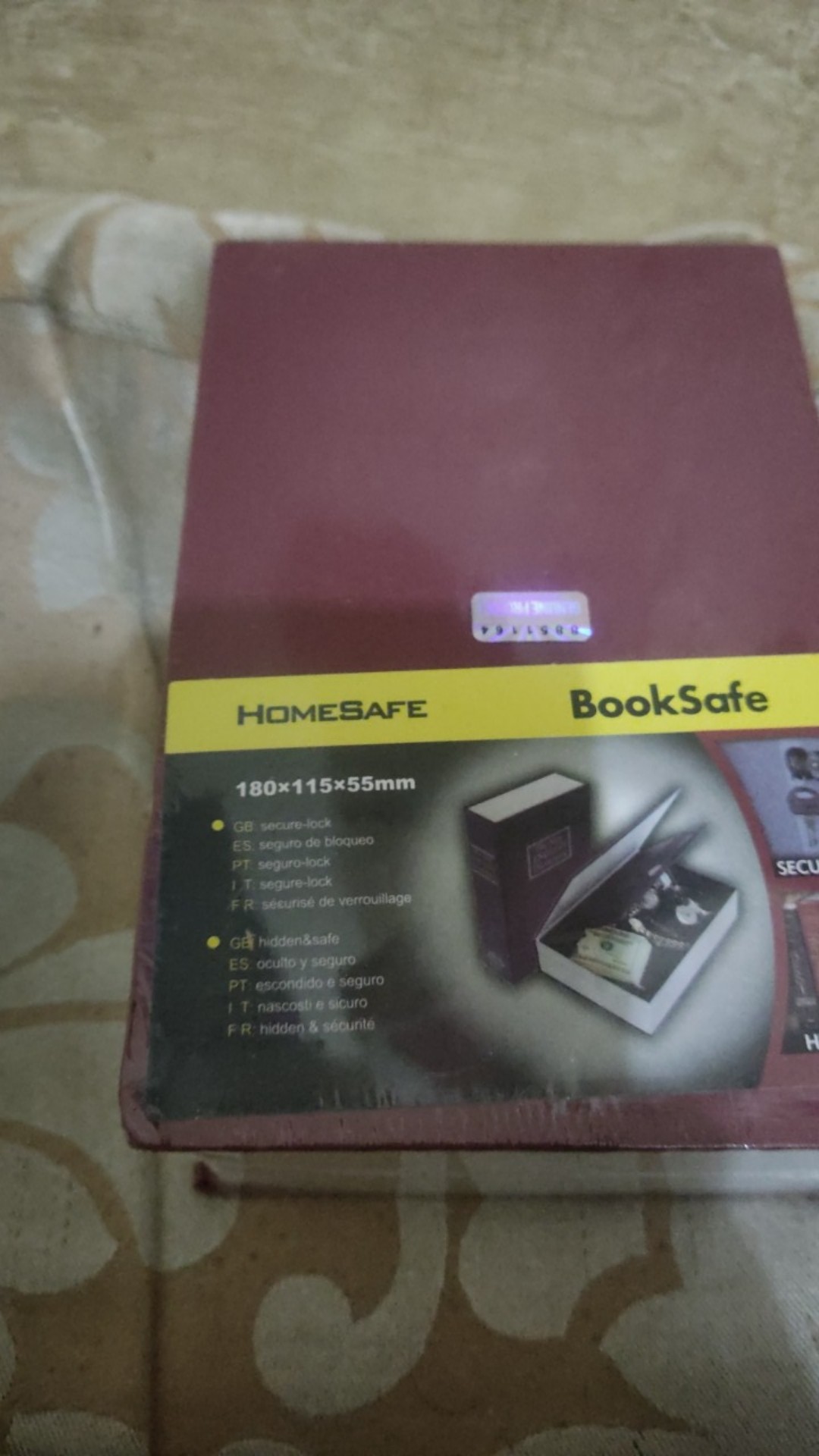 Brankas Model Buku Kamus / Security Dictionary Cash / Celengan / Kotak Perhiasan