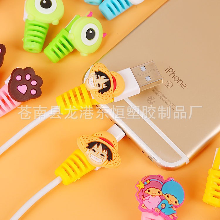 Albama - Pelindung Kabel Karakter / Cable Bite Cord Protector / Cable Casing Casan Headset