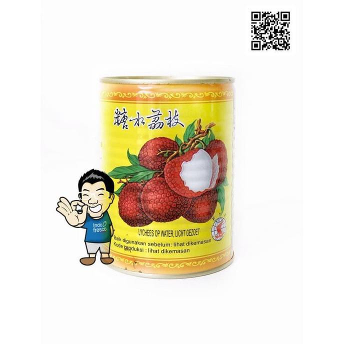 

Narcissus Lychee In Syrup Canned- Minuman Buah Leci Kaleng 567g