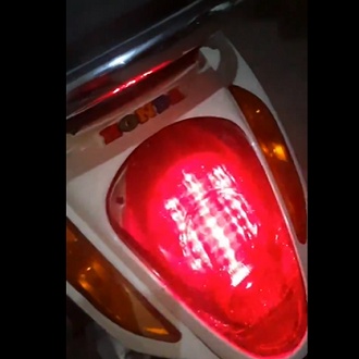 lampu led scoopy lama lampu stop running 8 mode scoopy fi old 2015 - 2017 lampu stop running 8 mode 