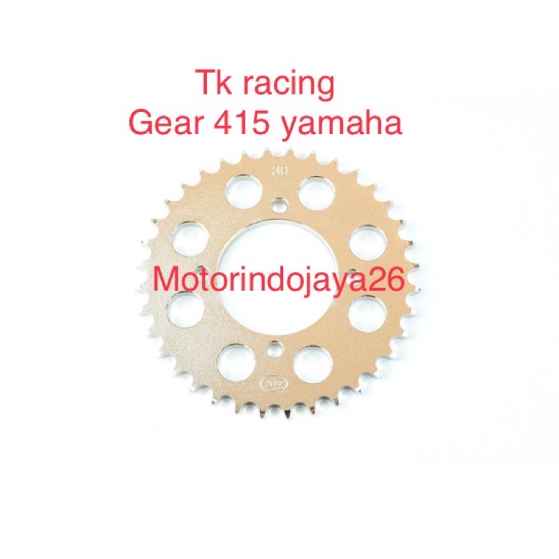 GEAR BELAKANG 415 TIPIS TK RACING RX KING FIZR JUPITER Z MX LAMA MX NEW ALFA
