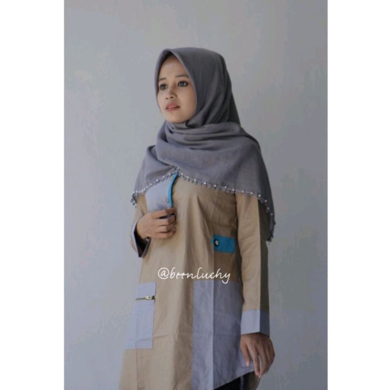 [ COD ] ATASAN SANTRI KAMILA SERU WARNA TERBARU // ATASAN SANTRI // ATASAN MURAH // ATASAN PANJANG /