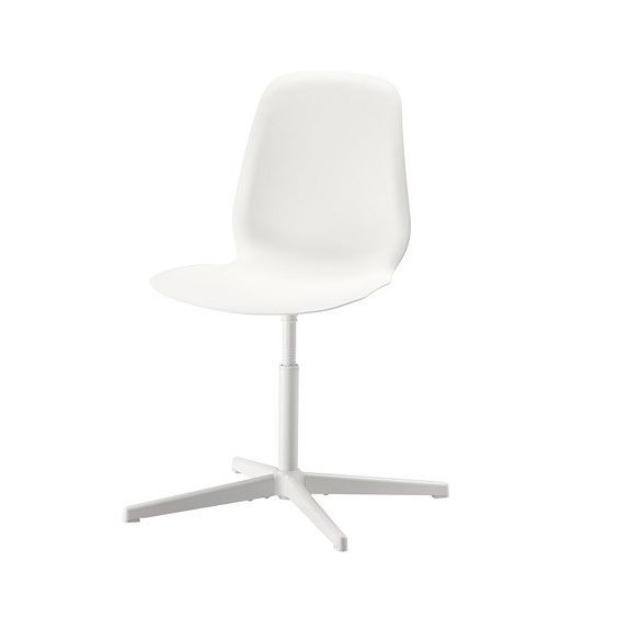 Ikea LEIFARNE Kursi putar, putih/Balsberget putih