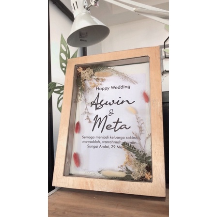 akrilik frame 3D mahar, souvenir