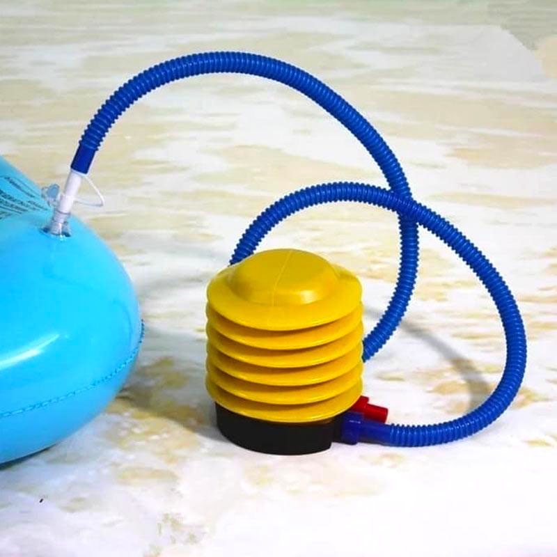 Pompa Angin Injak Manual - Kuning biru