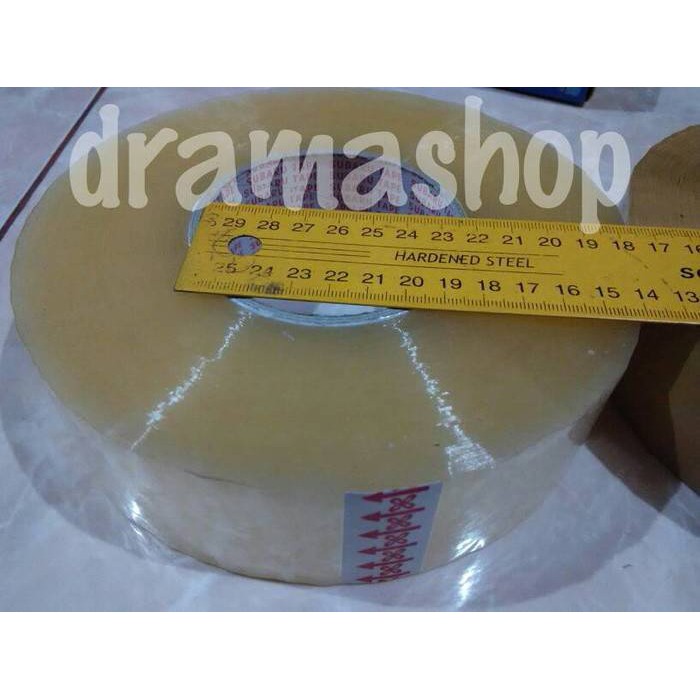 

Lakban Isolasi bening jumbo packing 2' 2 inch